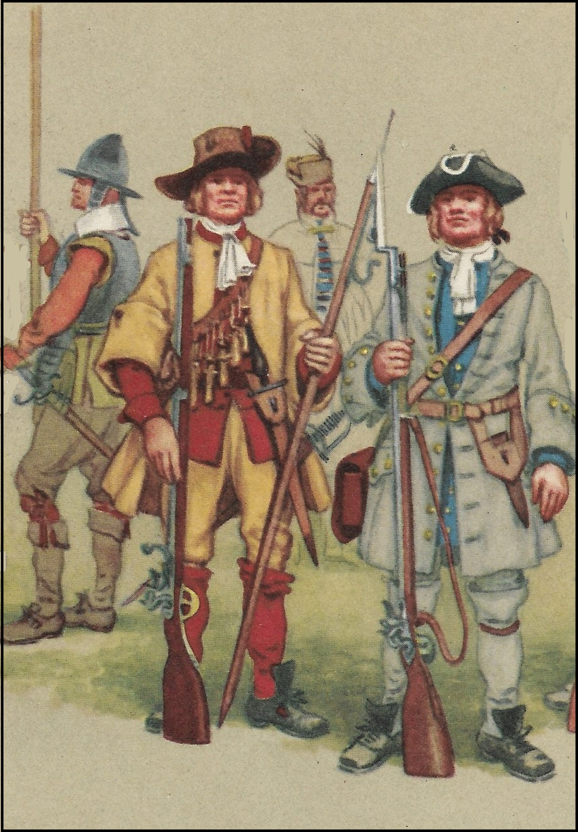 Musketier und Pikenier