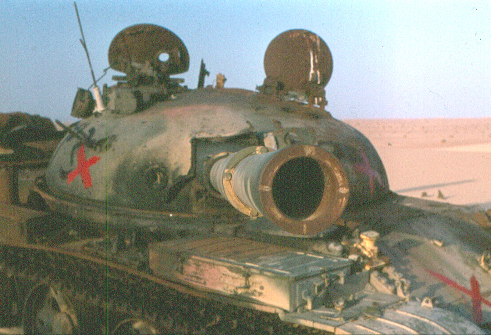 T 62 - Einschussloch
